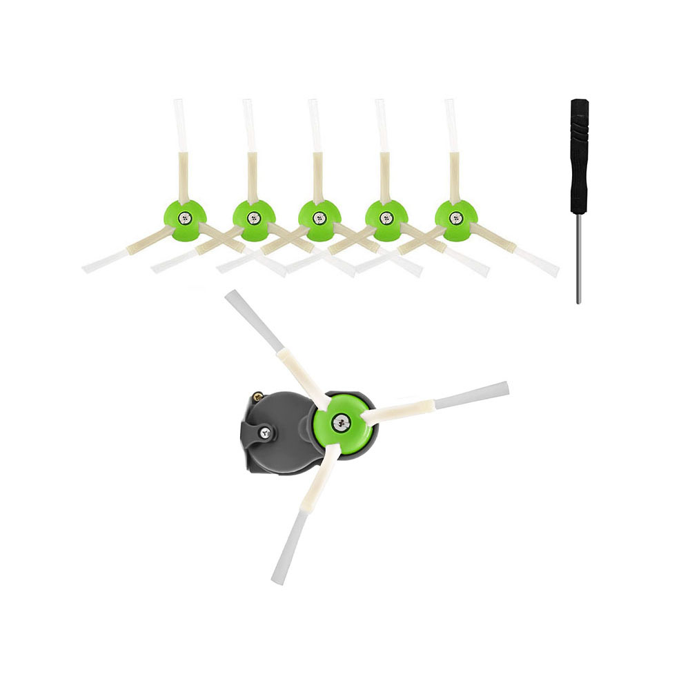 Hepa-filter, hauptbürste, seitenbürste, staubbeutel für irobot roomba  i3 i3+ i4 i4+ i5 i6 i7 i8 j5 j5+ j6 j6+ j7 j7+ j8 j8+ j9 j9+ e5 e6 e7: Dunkelgrau