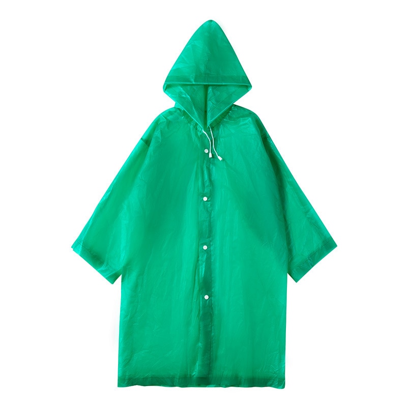 Casaco de chuva infantil translúcido em eva, peça única, poncho com capuz, equipamento para chuva infantil, para caminhada ao ar livre, ciclismo, atacadista, dropshipping