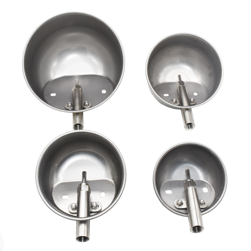 1 Pcs 304 Stainless Steel Pig Drinking Water Bowl Drinking Water Tank Piglets Automatic Drinking Fountains Pig Feeder Equipment