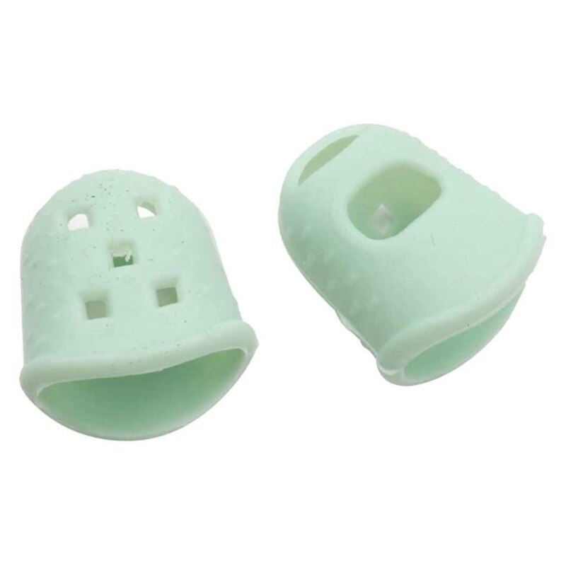 Protège-doigts En Silicone Pour Kalimba – Lot De 2, Vert, Pour Débutants - 3