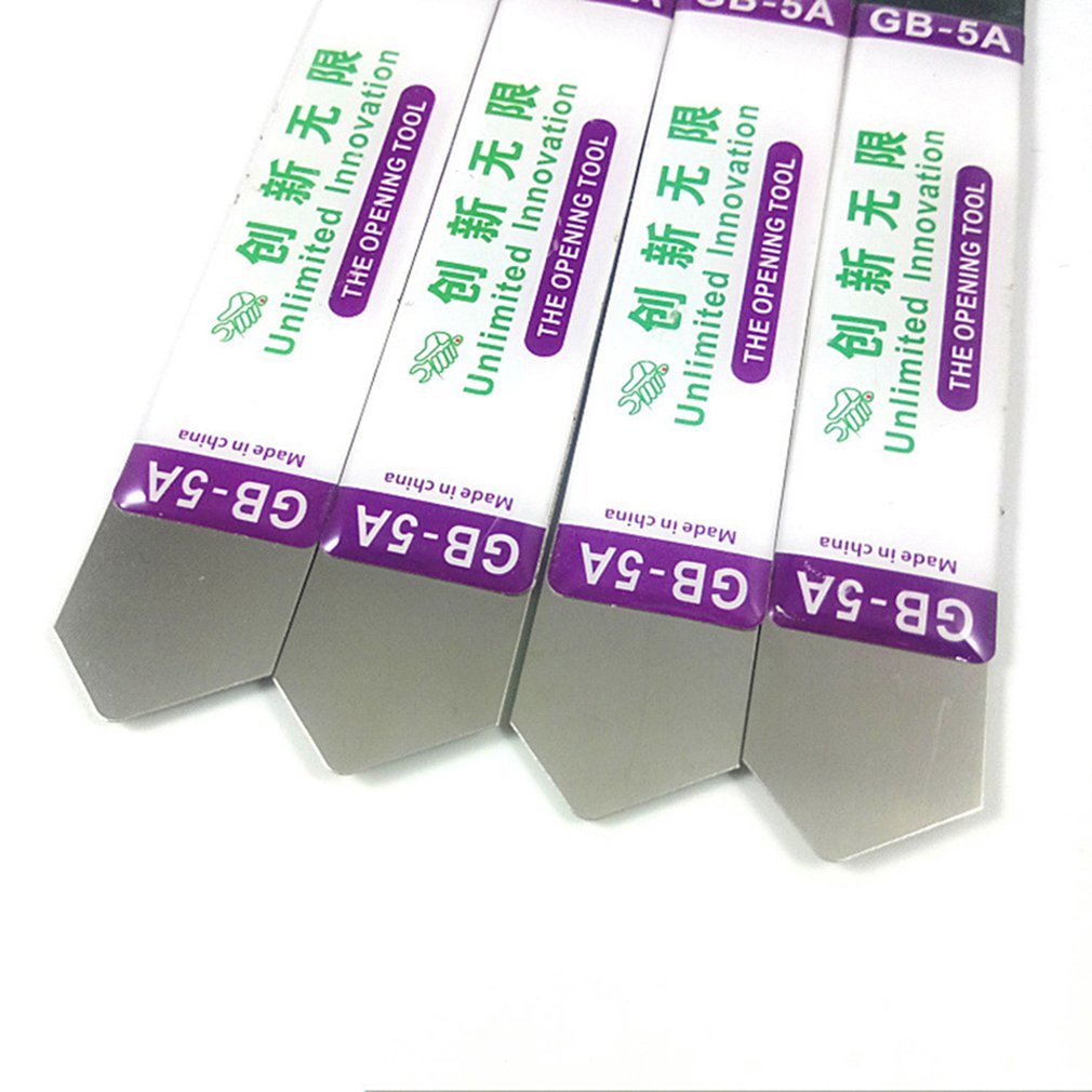 1 Pcs strumento di apertura dello schermo LCD a lama sottile in acciaio inossidabile morbido per il Kit di riparazione del Touch Screen del telefono cellulare fetta di leva