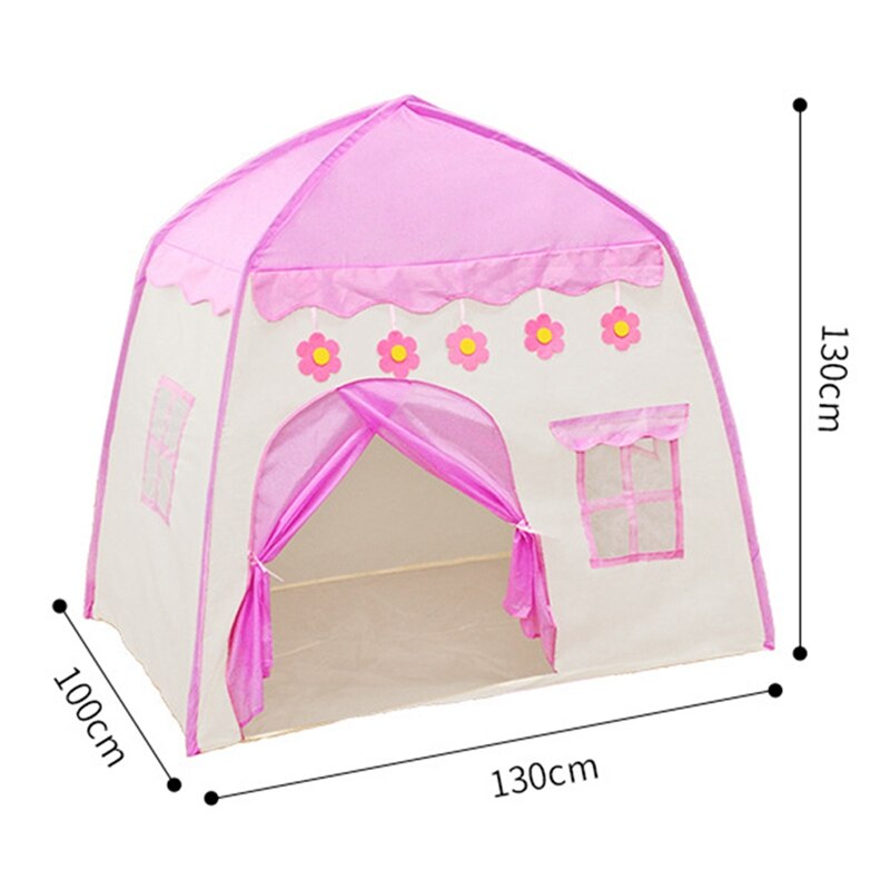 I bambini giocano a tenda Castle Teepee tenda per Playhouse Indoor Outdoor e Girls