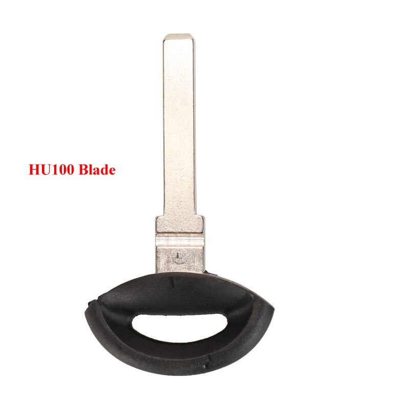 Cascarón de llave de coche remoto para Saab 9-3 93 2003-2007 4 botones sin cortar hoja tarjeta inteligente de reemplazo sin llave Fob Case: HU100 Blade
