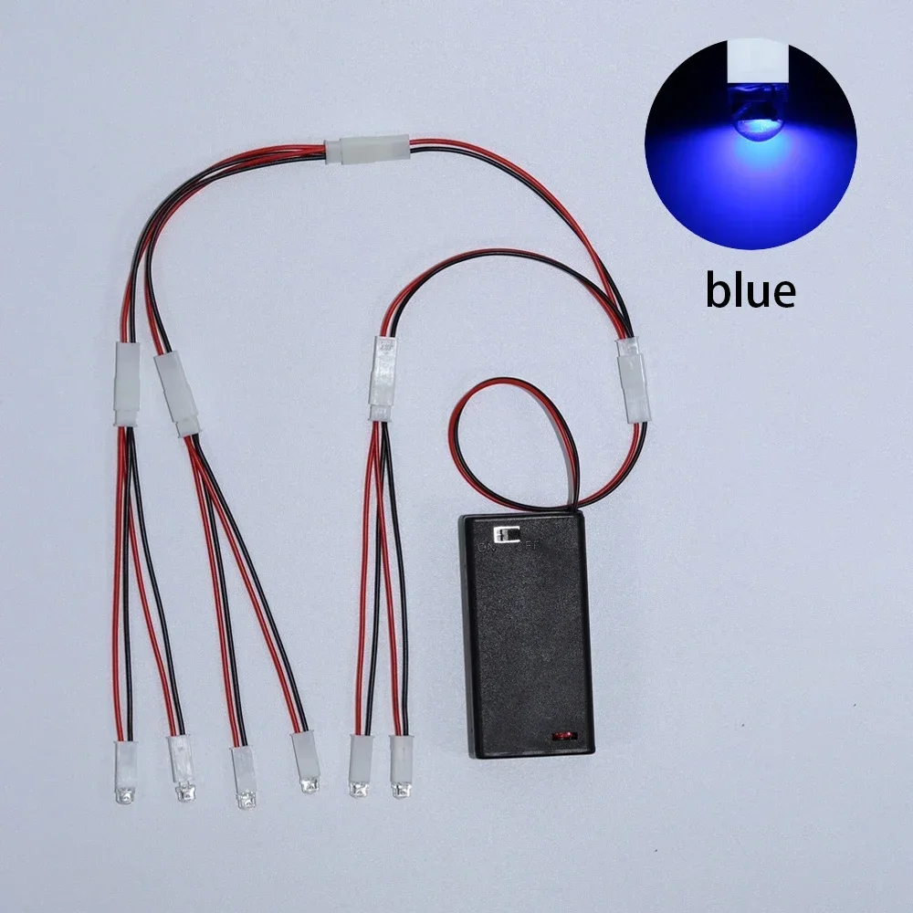 LED Lamp Beads Small Night Light No. 5 Battery Small Bulb DIY Model Light: Khaki