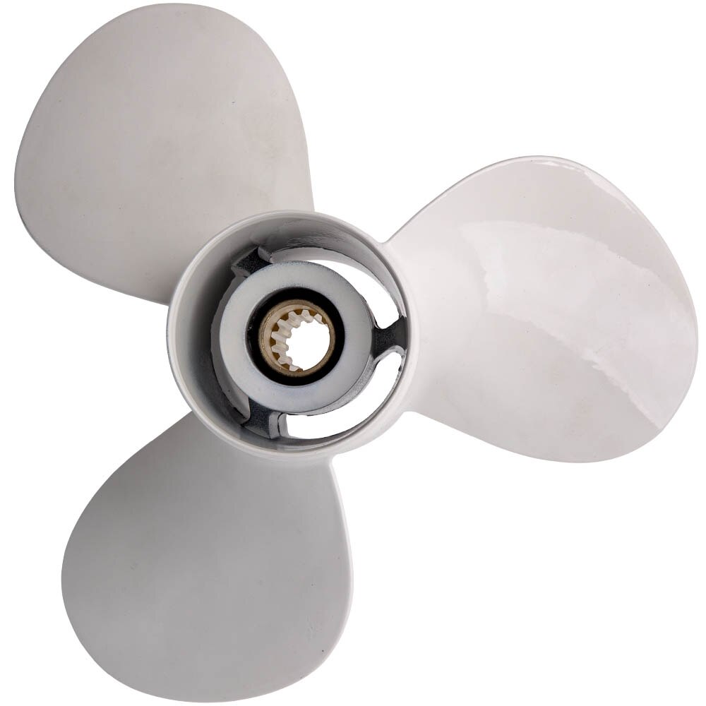 3 blader påhengsmotor marin båt propell propell til yamaha 11 5/8 x 11-g 40-50-60hp 663-45947-02- el