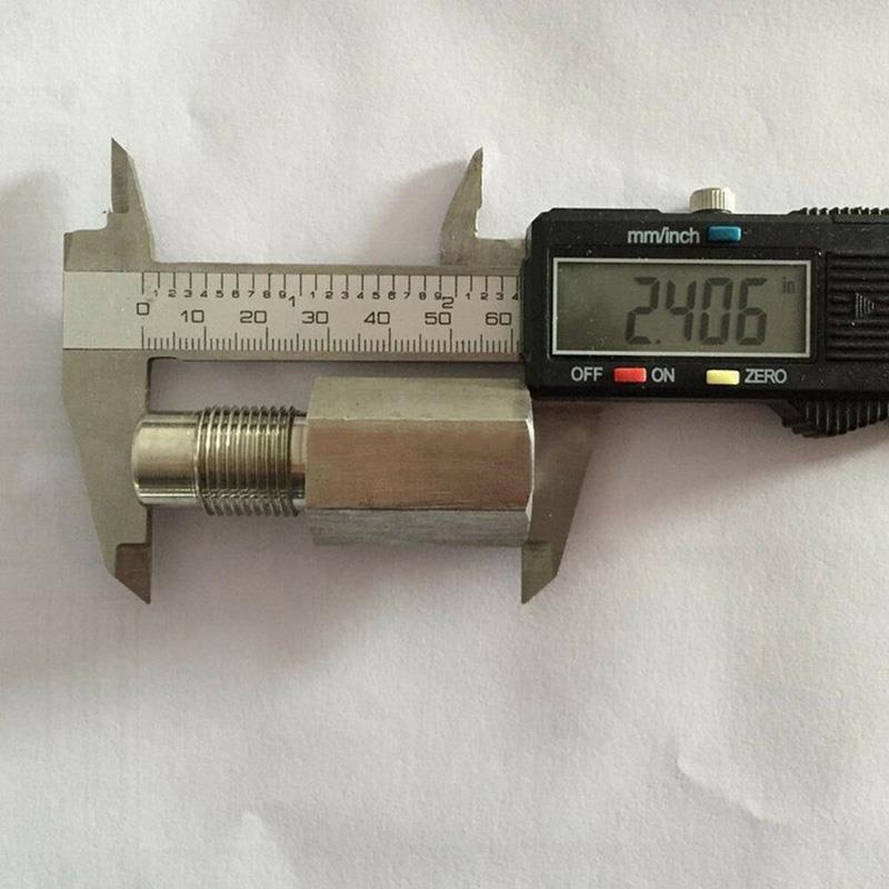 Bilkatalysator renare  m18*1.5 sensor check motor eliminator adapter 2 distans mikro katalysator återmontera
