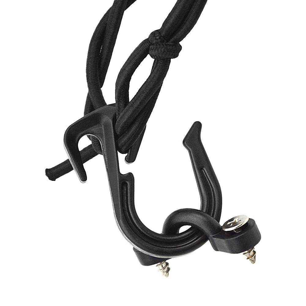 Universelles kajak-gepäcknetz-set mit elastischem netzgewebe und befestigungshaken, kajak-ausrüstung für kanu, boot, kajak und wassersportzubehör