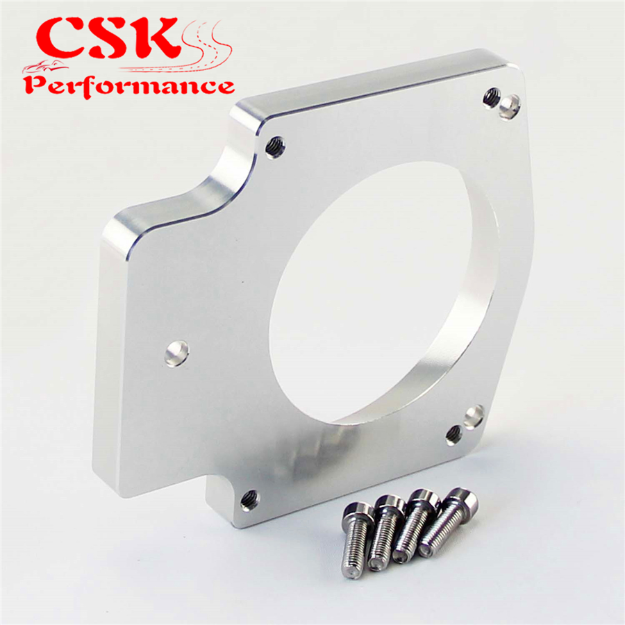 Fits For GEN III LS1 LS2 LS3 LS6 LS7 LSX 92mm Throttle Body Spacer Adapter Flange