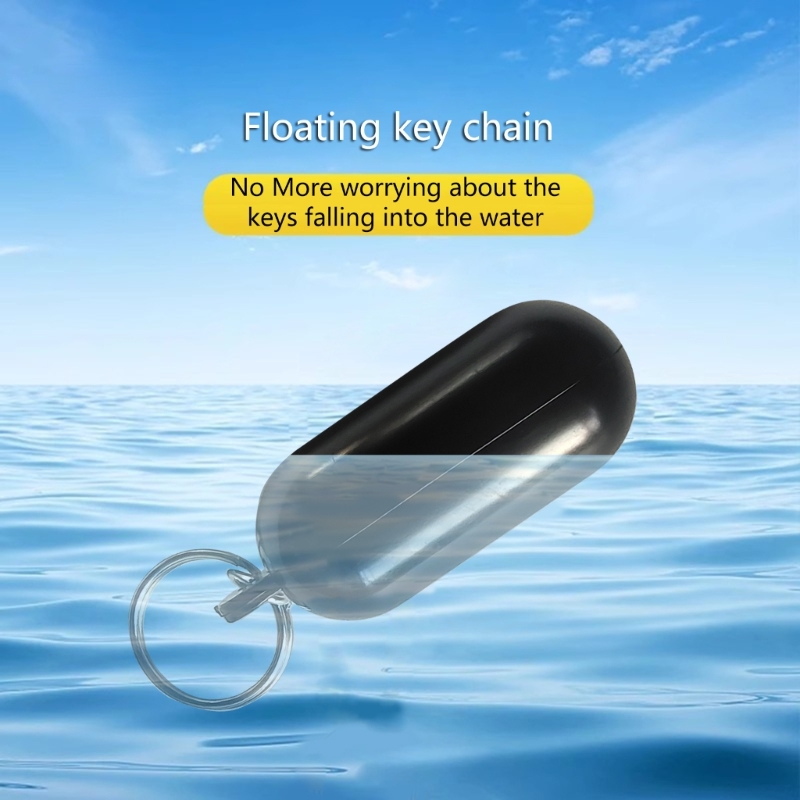 Rowing BoatTool Accessories Marine Sailing FenderBuoyant Holder Floating Keyring Kayak Float Canal Keychain