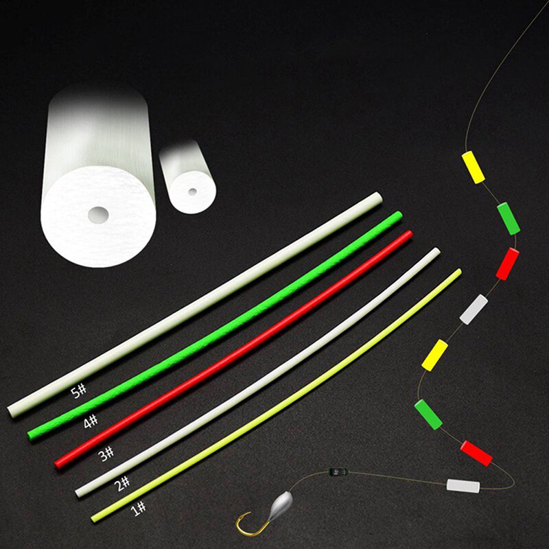 10 Stks/pak Hoge Dichtheid Cilinder Schuim Met Center Gat Voor Vissen Float Maken Vliegbindset Rig Maken Diy Etc..