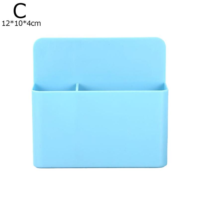 1pc Magnetic Storage Box Whiteboard Marker Pen Holder Storage Box Refrigerator Container Magnet Plastic Office School Supplies