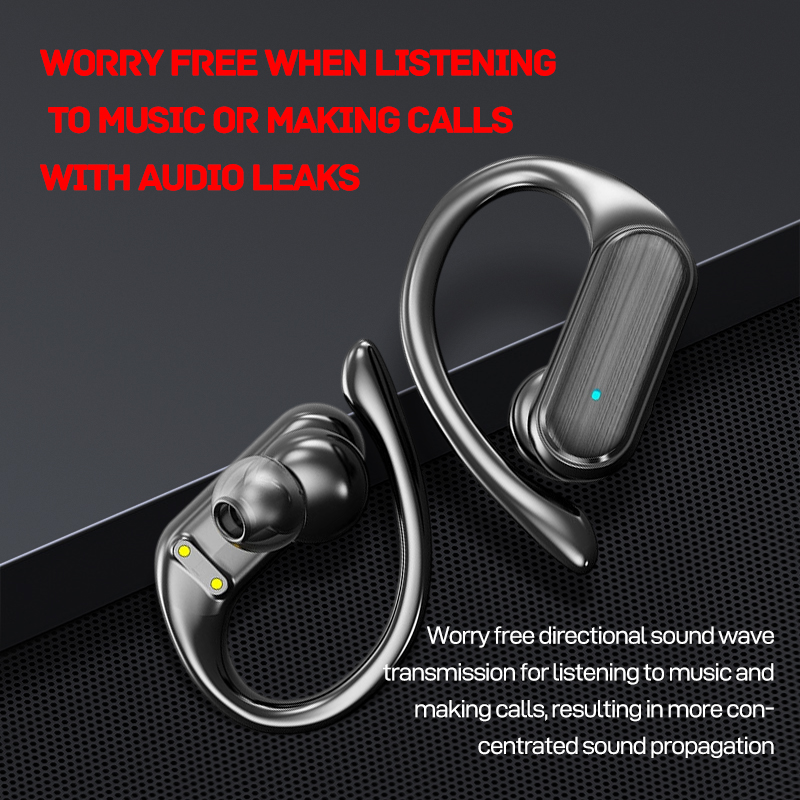 Auricolare Bluetooth wireless Qualità audio HD Auricolare universale stereo Touch Light Prezzo basso senza scatola di imballaggio