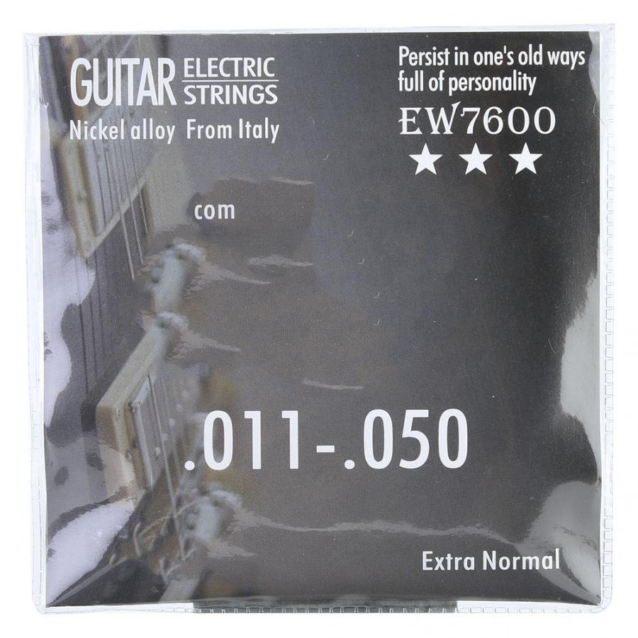 Guitare 5 pièces Hex en acier au carbone noyau alliage guitare électrique chaîne Instrument de musique accessoires guitare électrique: D