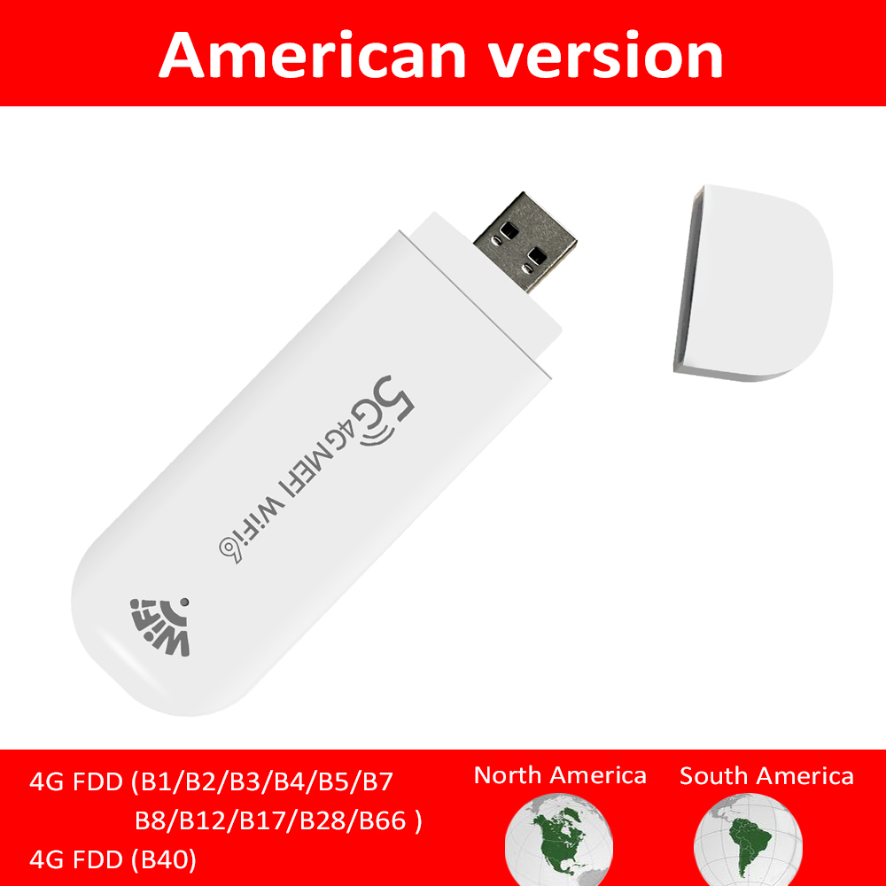 TIANJIE MF782D 4G USB Wifi Modem Portable WiFi Hotspot LTE SIM Wireless Router Cat4 150Mbps For Home/Car Use MIMO technology
