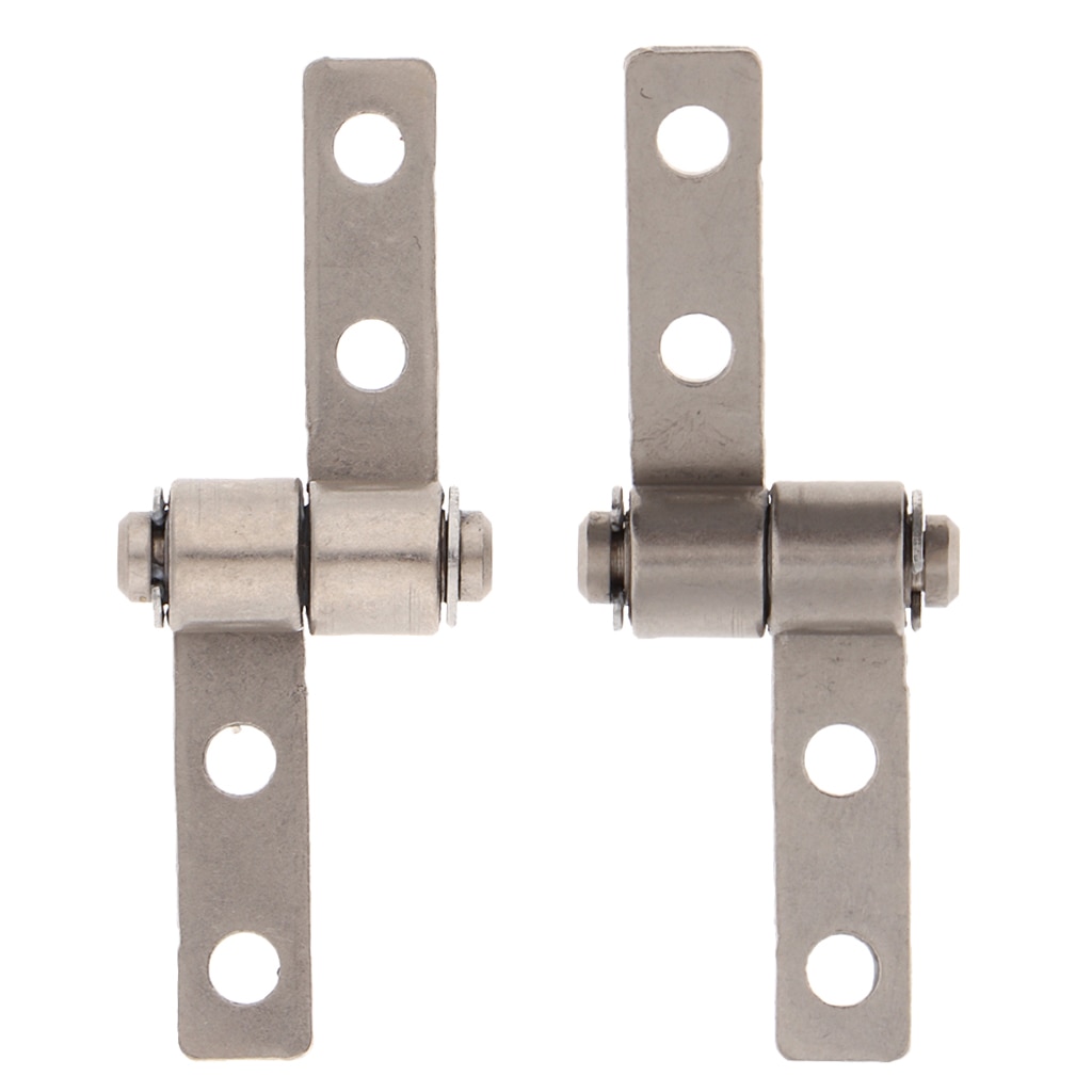 Charnière de positionnement à Friction | 2 pièces Nickel 0,1n. m, Rotation de 360 degrés couple, trou de 3.3mm et longueur de 19mm