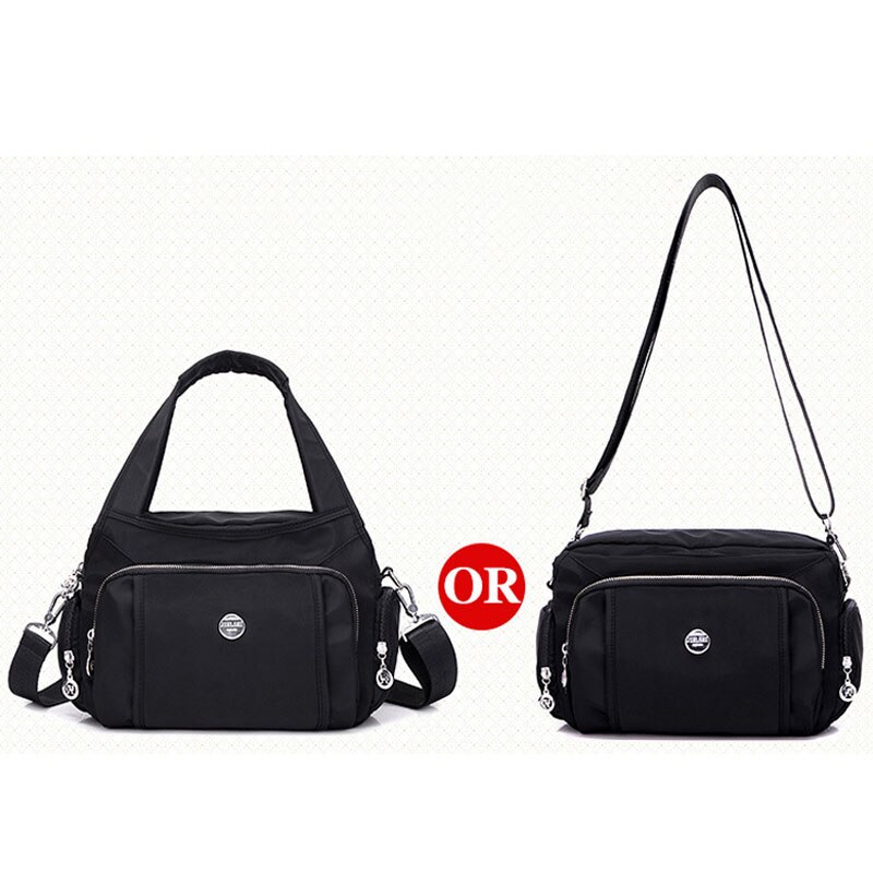 Nylon Large Women Messenger Bags Crossbody Bags For Women Ladies Handbags Waterproof Female Shoulder Bags