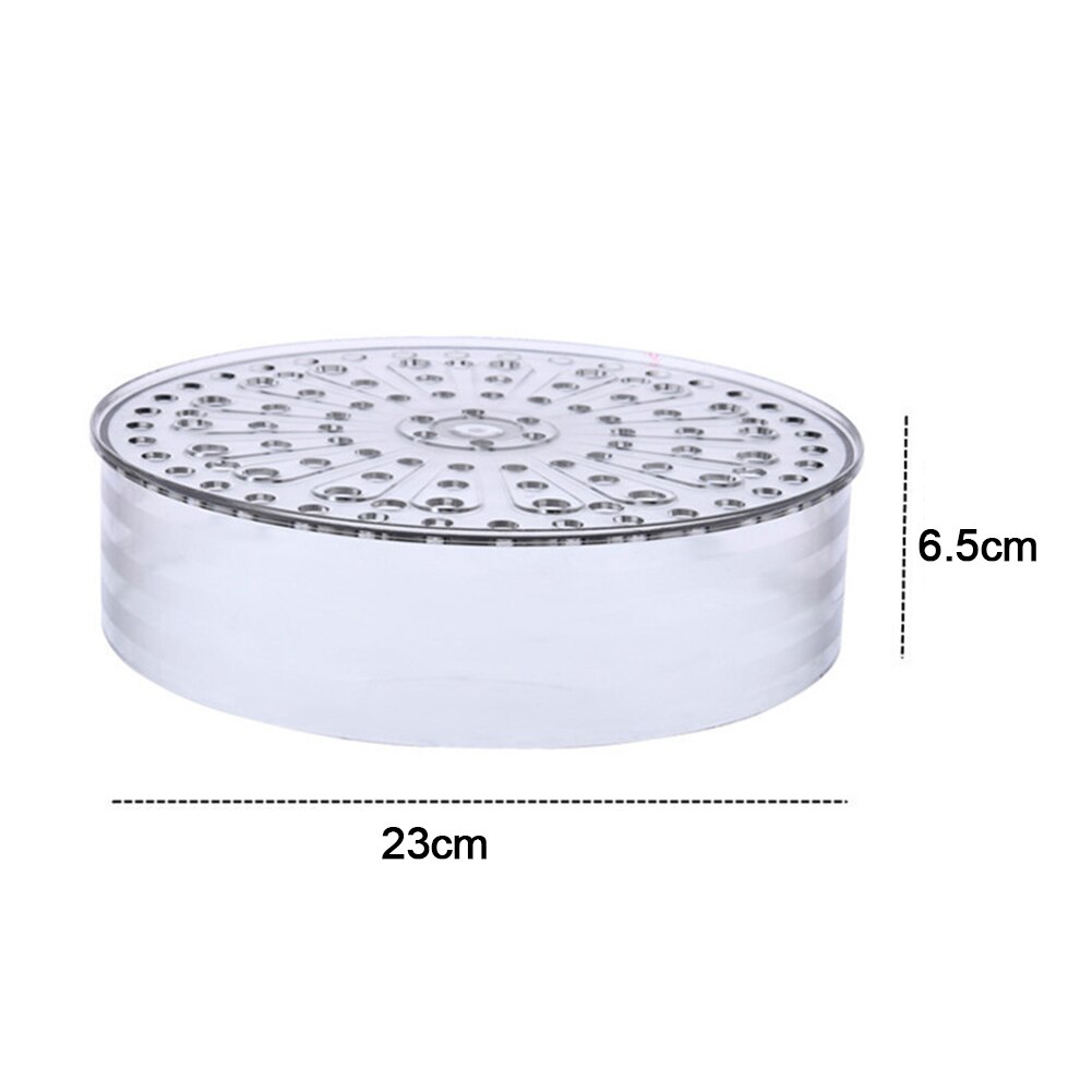 Household Stackable Insulation Dust Proof Food Container Leftover Lid Dish Cover: Short Type