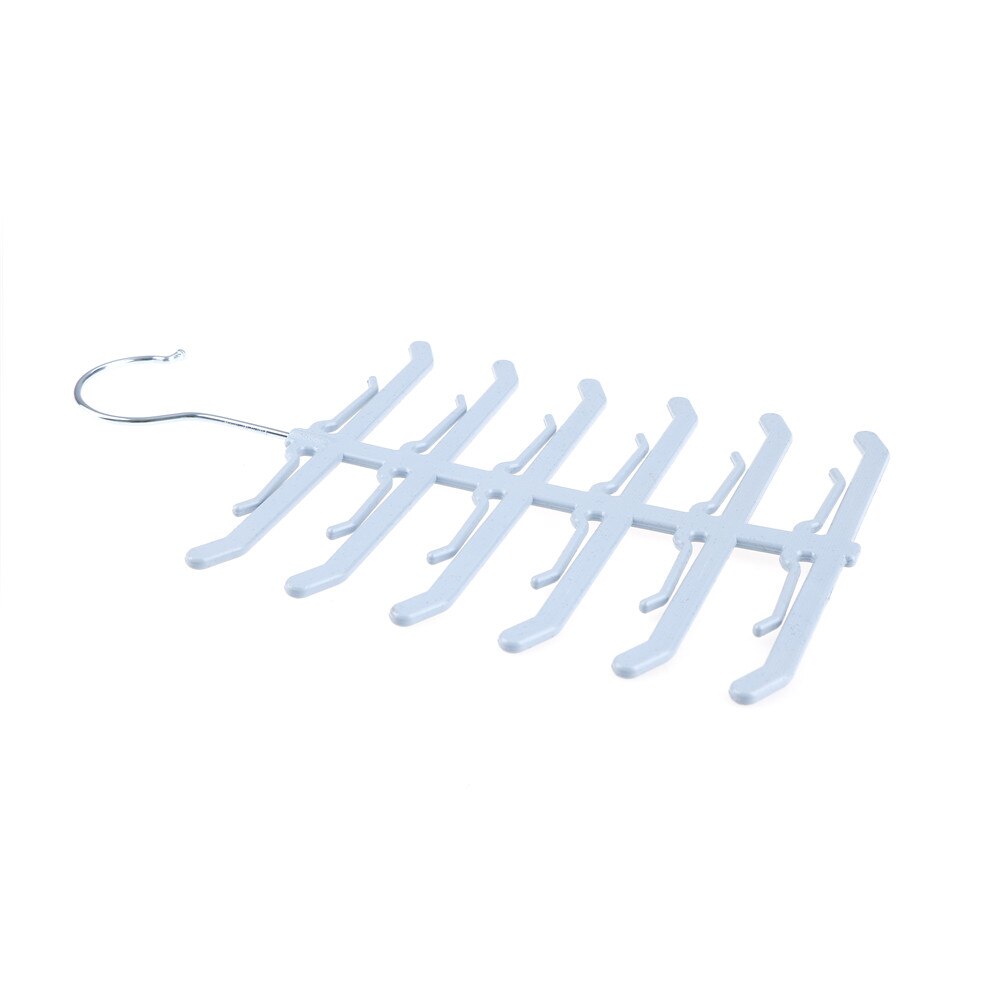 Une pièce en forme d'os de poisson cintre cravate cravate serviettes ceinture châle écharpe support gain de place
