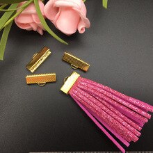 Alinacrad – capuchons de pompon plats en alliage, capuchon d&#39;extrémité, capuchon de cordon pour fabrication de bijoux, glands artisanaux faits bricolage la main
