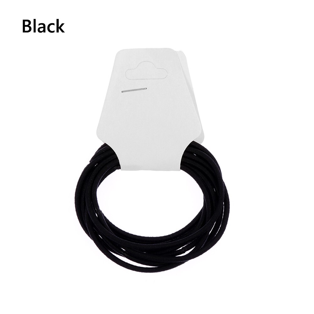50pcs No-damage Hair Ropes Mini Elastic Rubber Hair Bands for Women Seamless Hair Ties Ponytail Holders Hair Accessories: 10pcs other