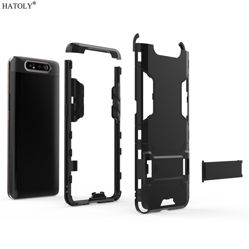 Voor Cover Samsung Galaxy A80 Case Shockproof Armor Cover Voor Samsung Galaxy A80 Silicon Telefoon Bumper Case Voor Samsung Galaxy a80