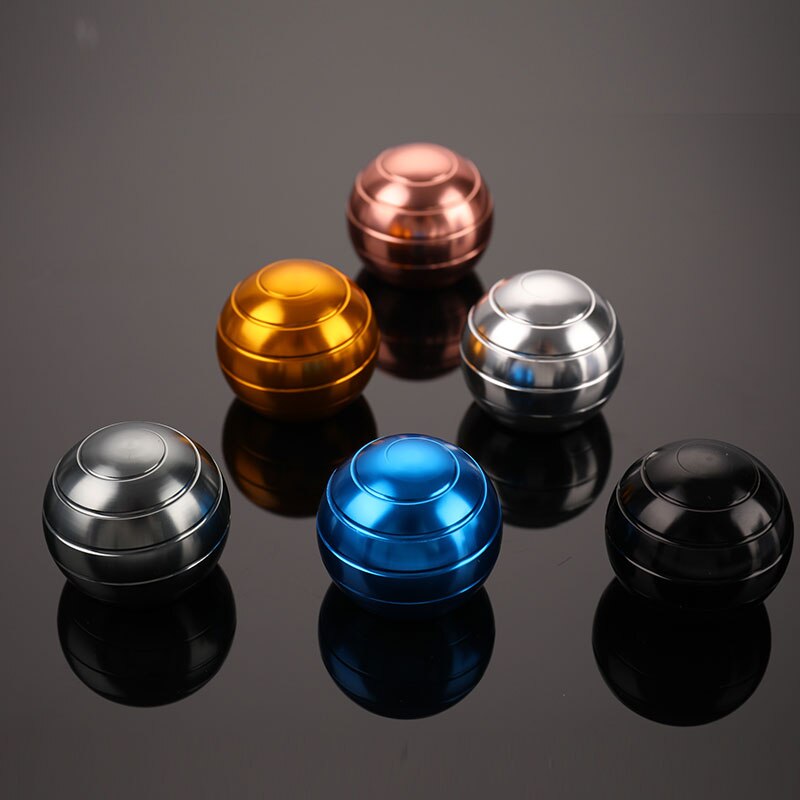 38Mm Desktop Decompressie Roterende Sferische Gyroscoop Bureau Fidget Speelgoed