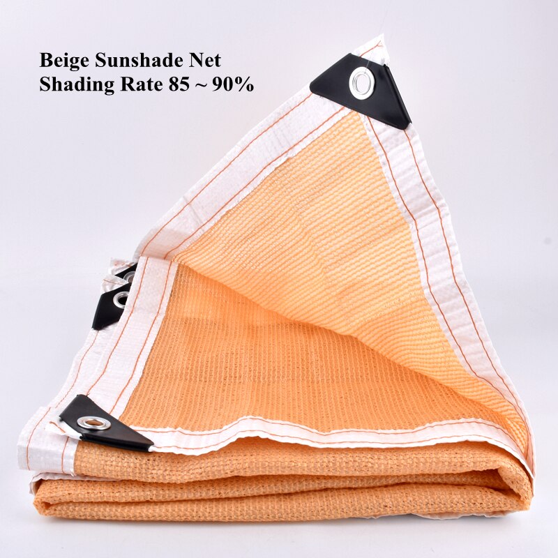Beige Anti-Uv Sonnenschirm Netto Balkon Privatsphäbetreffend Sicherheit Netz Sukkulente Schattierung Netz Außen Markise Schwimmen Schwimmbad Sonne Sonnensegel