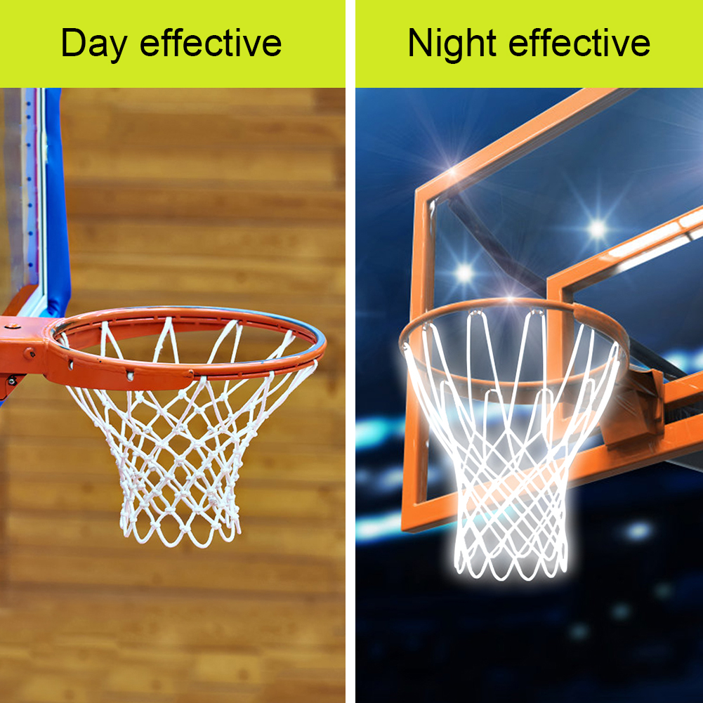 Basketball Hoop Mesh Net Durable Standard Size Nylon Thread Sports Backboard Rim Ball Pum Sports Entertainment