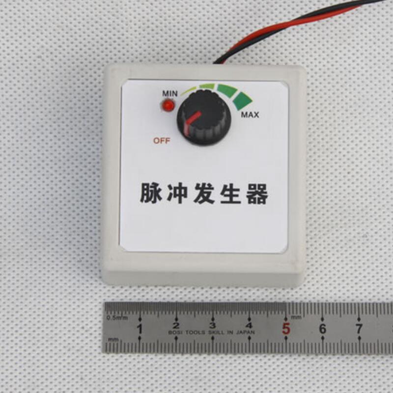 Stepper motor speed pulse generator and pulse speed governor