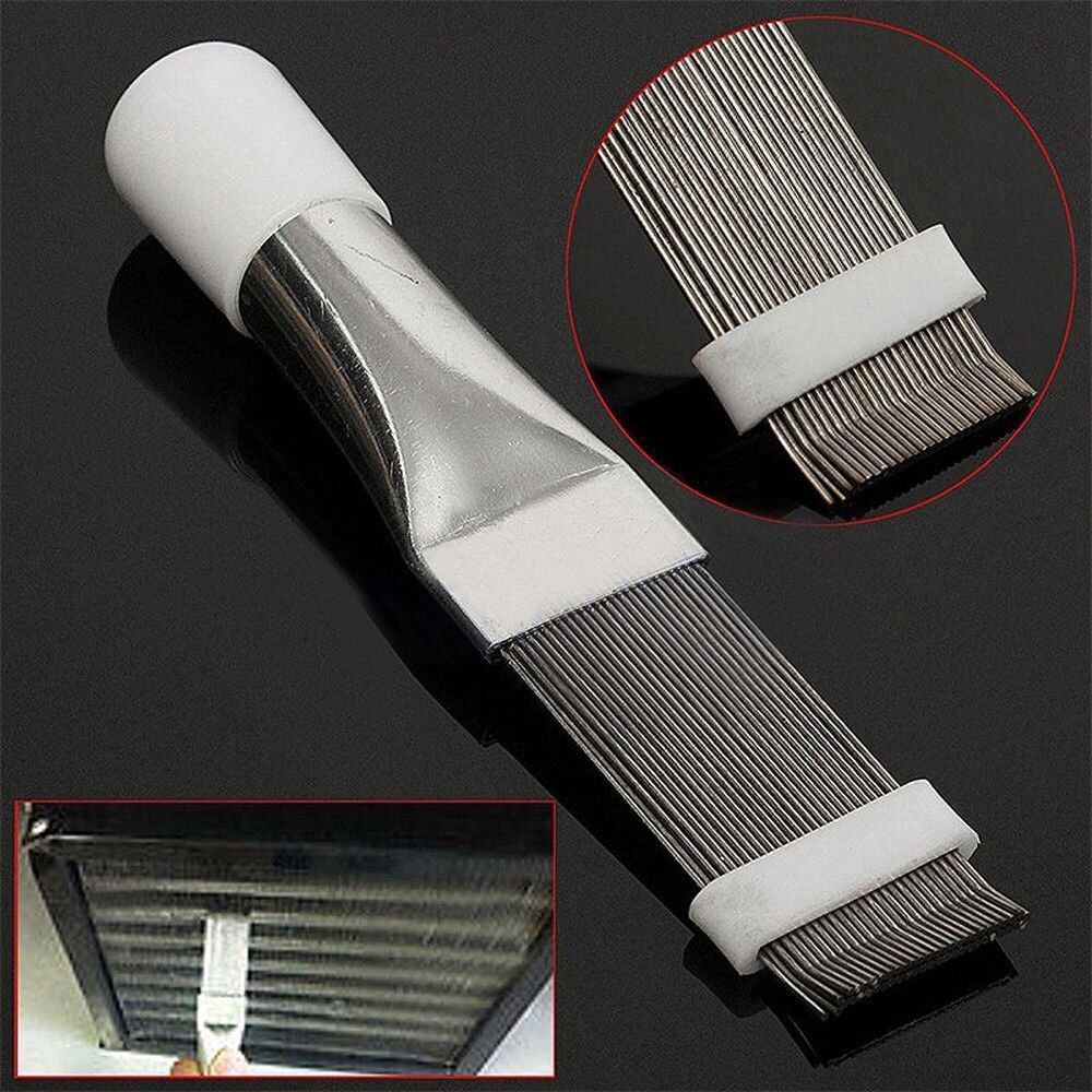Universal Car A/C Radiator Condenser Fin Repair Comb Cooler Air Conditioner Straightener Cleaning Tools for Auto Cooling System: 02