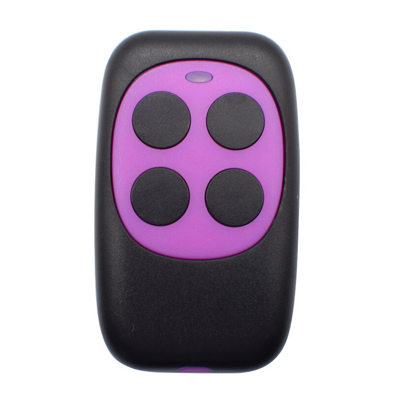 3PCS 433.92mhz fixed code garage remote RF fixed code 433mhz remote control garage gate door-control panel for barrier: 3PCS purple