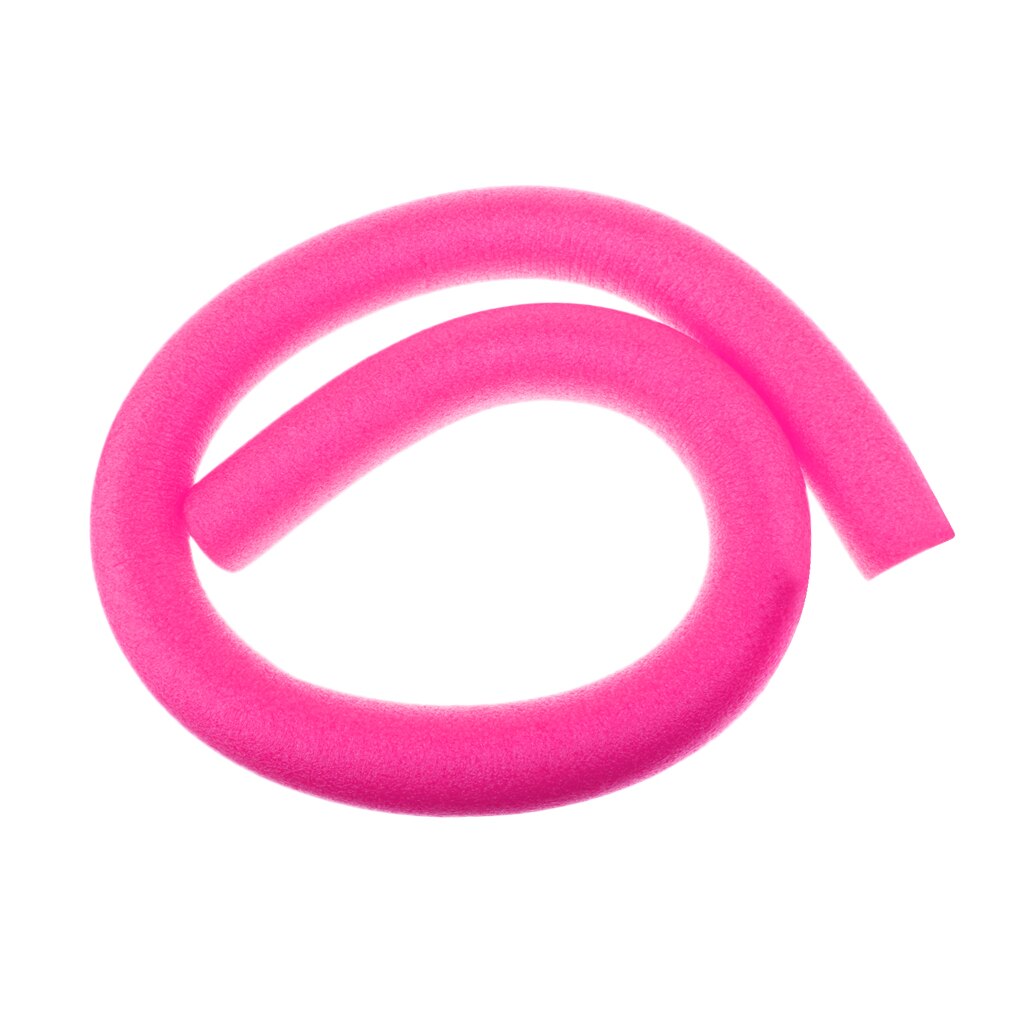 Flexible Floating Swimming Pool Noodle Swim Kickboard Water Float Aid Woggle Noodles Hollow Learn Kids Adult Pool & Accessories: Pink