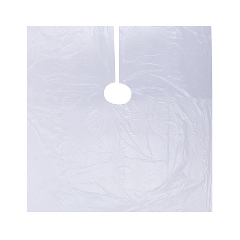 50 Uds. De babero de peluquería desechable, chal impermeable, herramienta de peluquería para barbería
