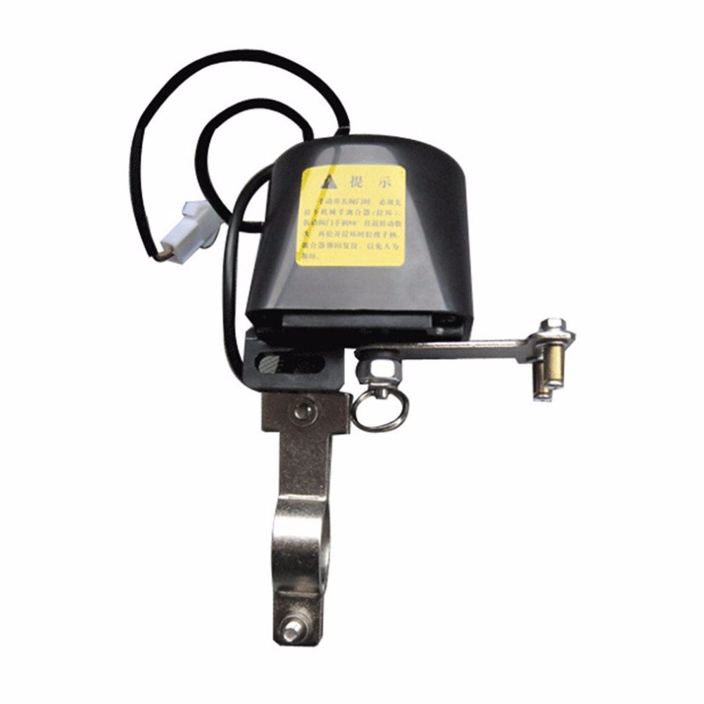 Automatisk manipulator afspærringsventil  dc8v-dc16v til alarmafspærring gas vandrørledning sikkerhedsanordning til køkken og badeværelse