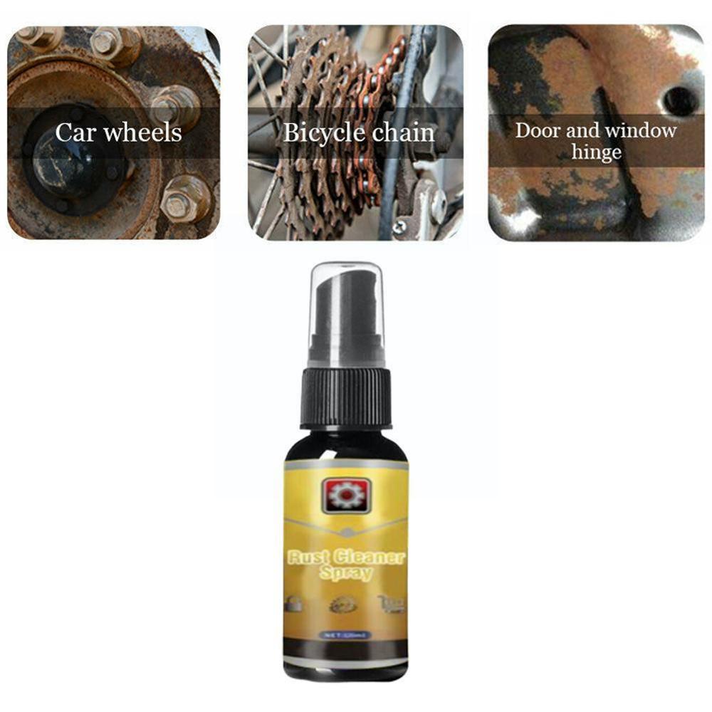 30ml Car Rust Remover Spray Automotive Wheel Rim Metal Parts Anti-rust Car Wash Maintenance Multi-Purpose Rust Cleaning Agent