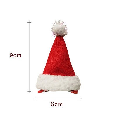 Leuke Kids Kerst Hoed Kerstman Cap Meisje Sneeuwpop Haarspeld Feestelijke Ornament Xmas Party Decor