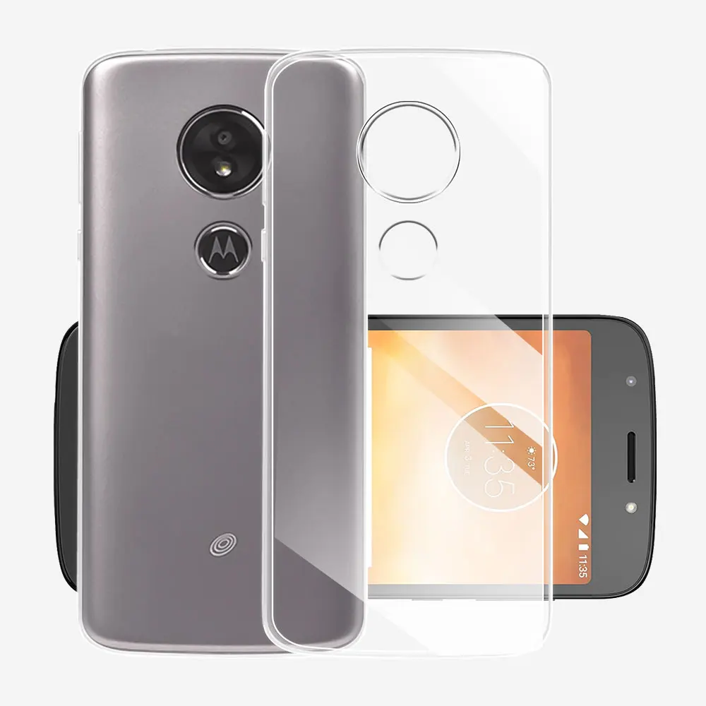 Coque de téléphone en silicone transparent pour Motorola Moto G6 Play, étui souple en TPU pour Moto G6 Plus, coque transparente pour MotoG6 Moto G7 Power Fundas