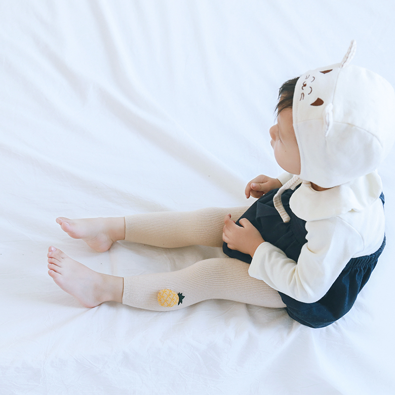Pantimedias con patrón de frutas para niños, mallas para bebés y niños pequeños, medias y medias para fotografía de