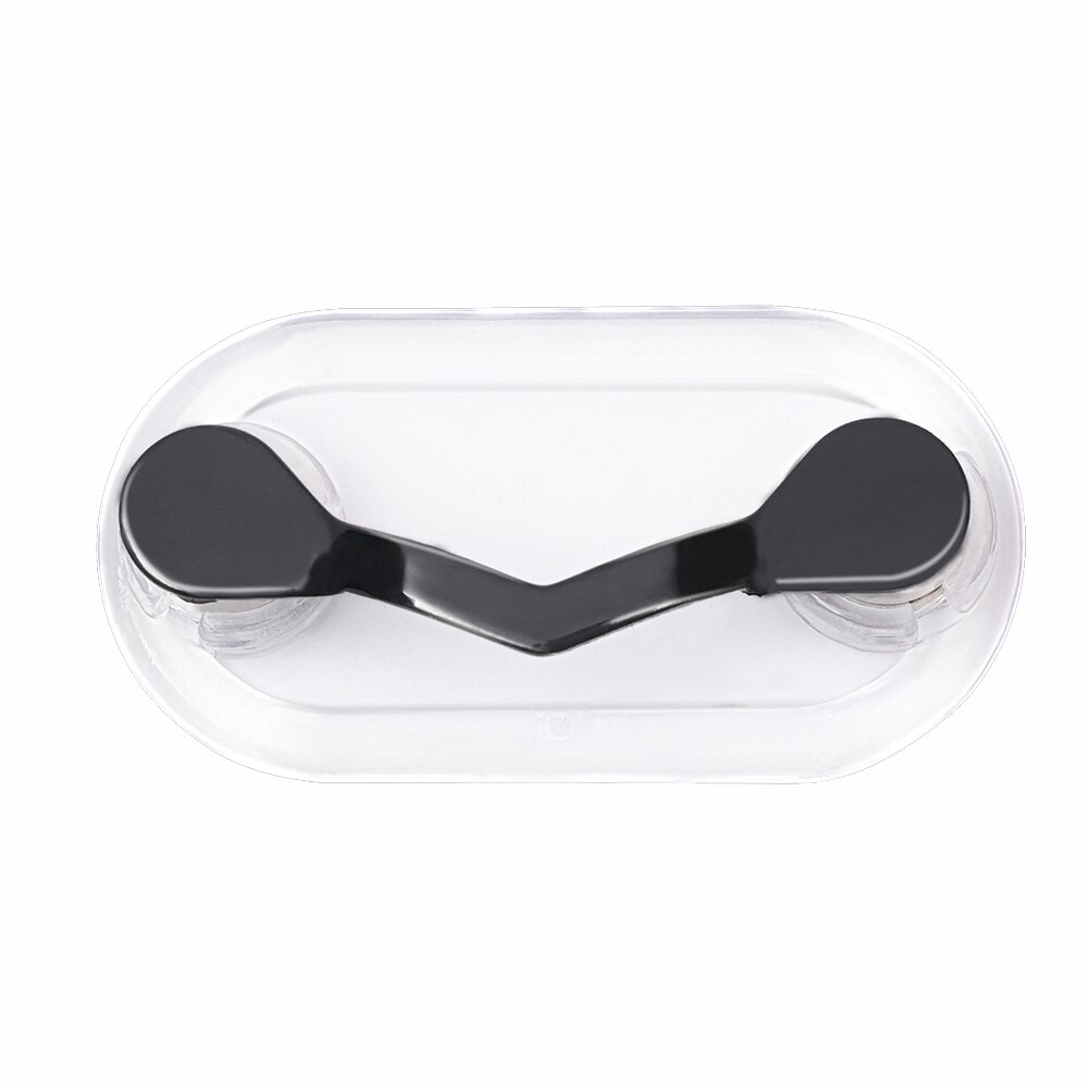 2/1PCS Magnétique Accrocher Porte-Lunettes Multifonction Lunettes De Soleil Casque Ligne Clips Lunettes Crochet Vêtements Aimant Clip Boucles: 1PC / Black