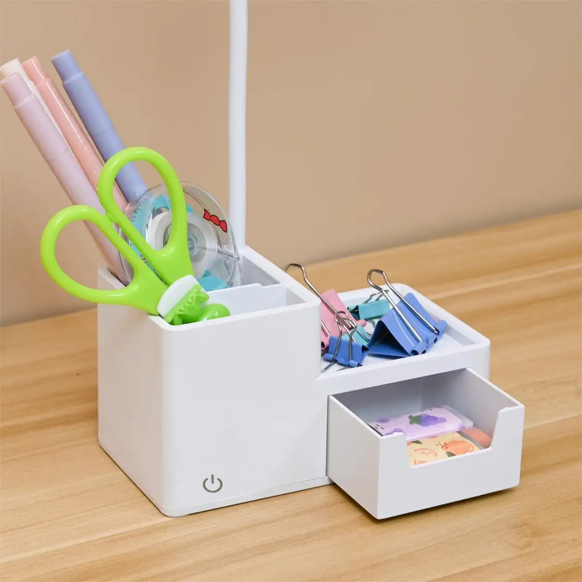 Touch LED-bureaulamp 3-niveaus dimbaar nachtlampje USB oplaadbare oogbescherming Opvouwbare tafellamp Slaapkamer lezen naast het bed