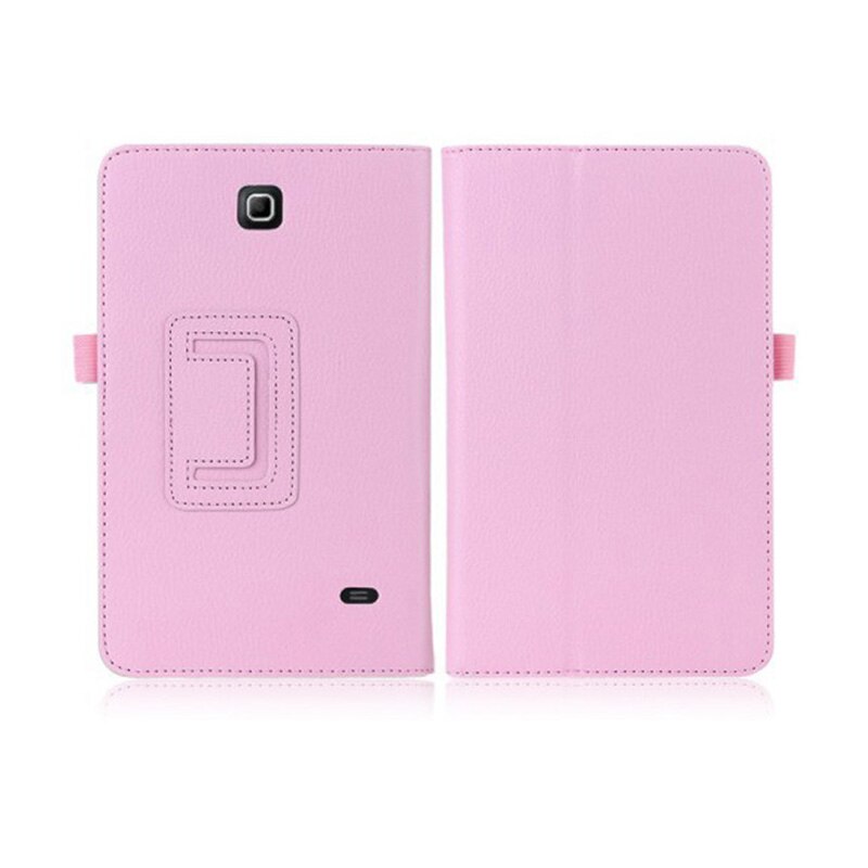 Funda de piel sintética para tableta samsung galaxy tab 4 8,0 SM-t331, accesorios para tablet, 8,0 pulgadas, T330, T331, T335: pink