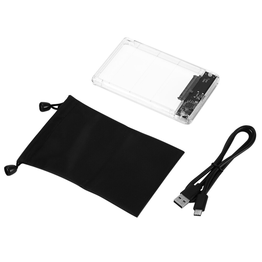 USB3.1 Naar Type-C Hdd Behuizing Van 2.5 "Hard Disk Case Ssd SATA3 Naar Usb 3.0 Doos usb C Hdd Case Gen2 6gbp/S Ssd Mobiele