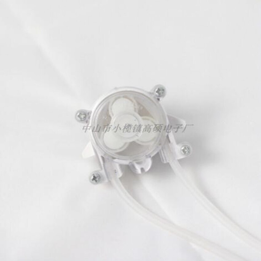 1Pc 6V DC DIY Peristaltic Pump Peristaltic Dosage Head Aquarium Lab Pipeline pump
