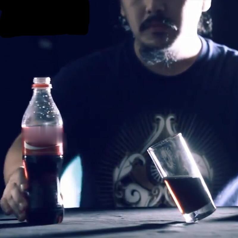 Magic glass water cup anti gravity water cup tilt non inverted balance glass cup shot glass wine glass