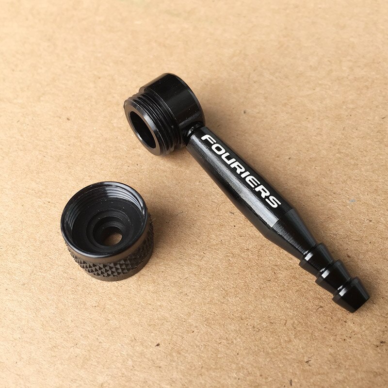 Fouriers Bicycle Disc Wheel Valve 90 Degree Floor Pump Valves Adapter Presta Valve Conversion Tube Extender Bicycle Accesories