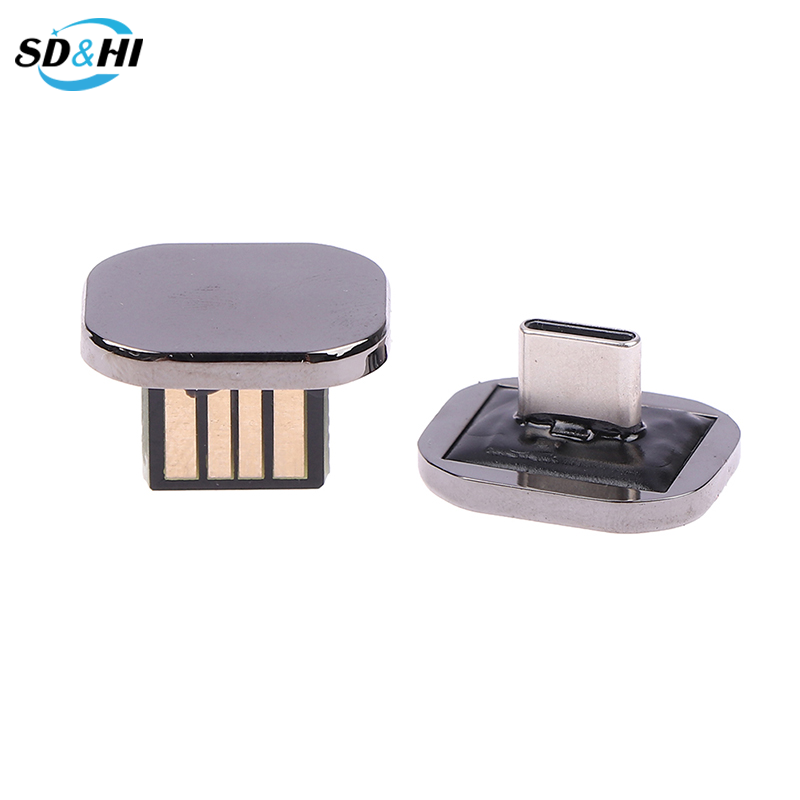 1PC Mini Short Car U Disk Pendrive USB2.0 Type-C Short UDP Udisk Chip Flash Drive Memory Stick Built-in Music 16 32GB
