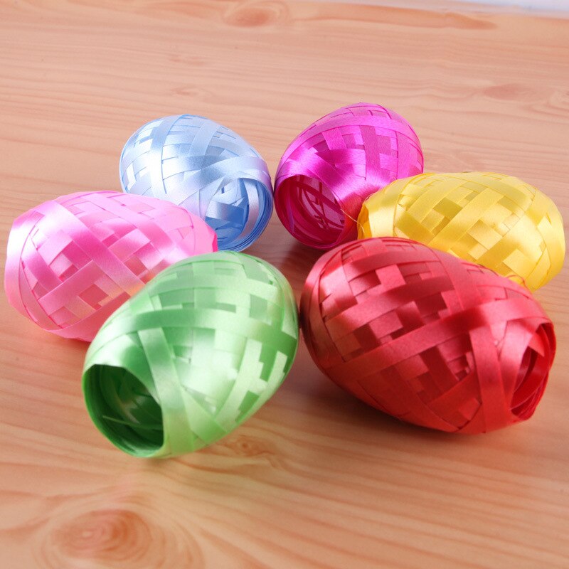 6PCS/Pack 5mm*10m Balloon Rope Foil Helium Balloon Ribbon Wedding Birthday Party Decoration Balloon Wrapping Tape Balloon Rope