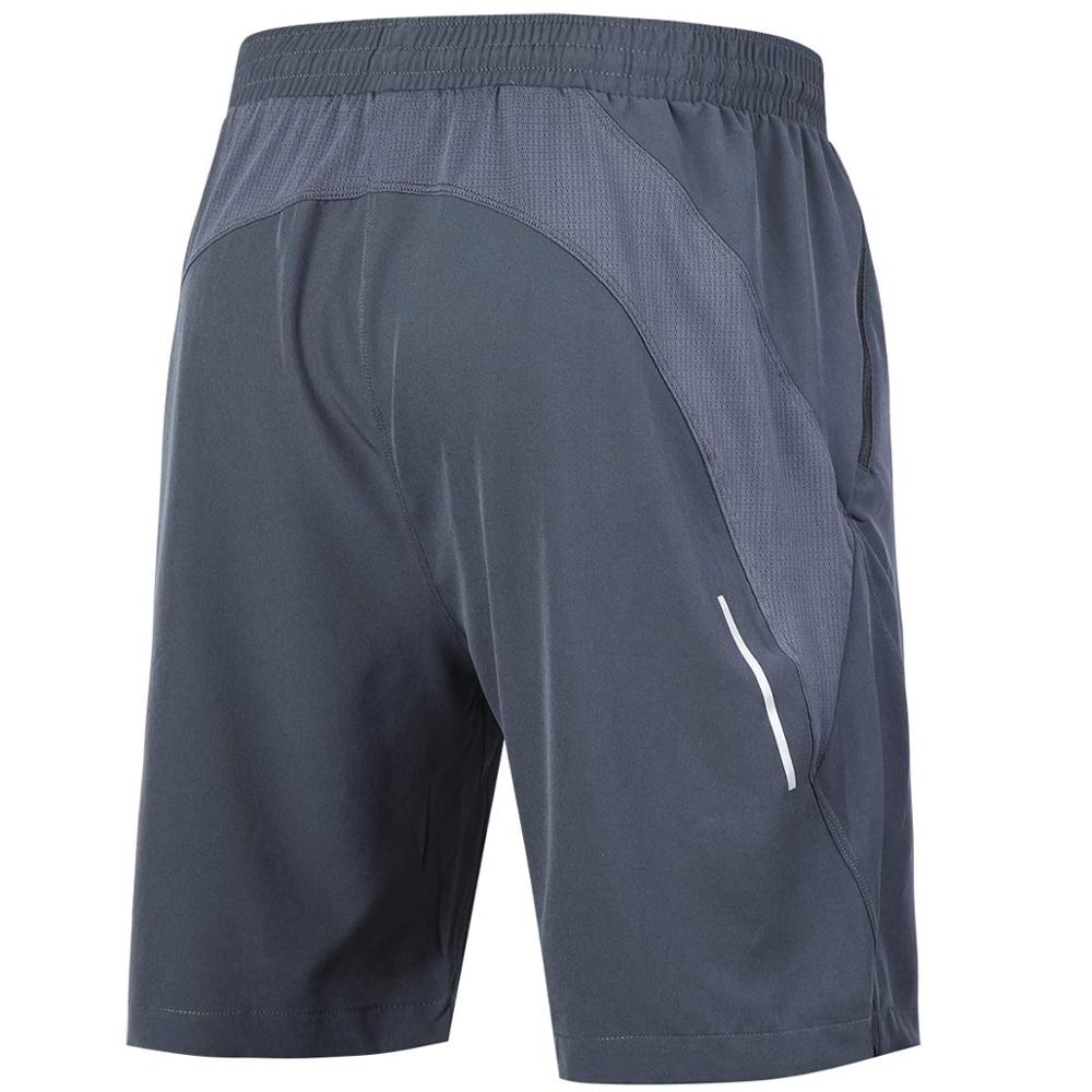 Calções de ginásio masculino com roupa interior embutido secagem rápida respirável treinamento solto calções de basquete masculino fitness correndo calções esportivos
