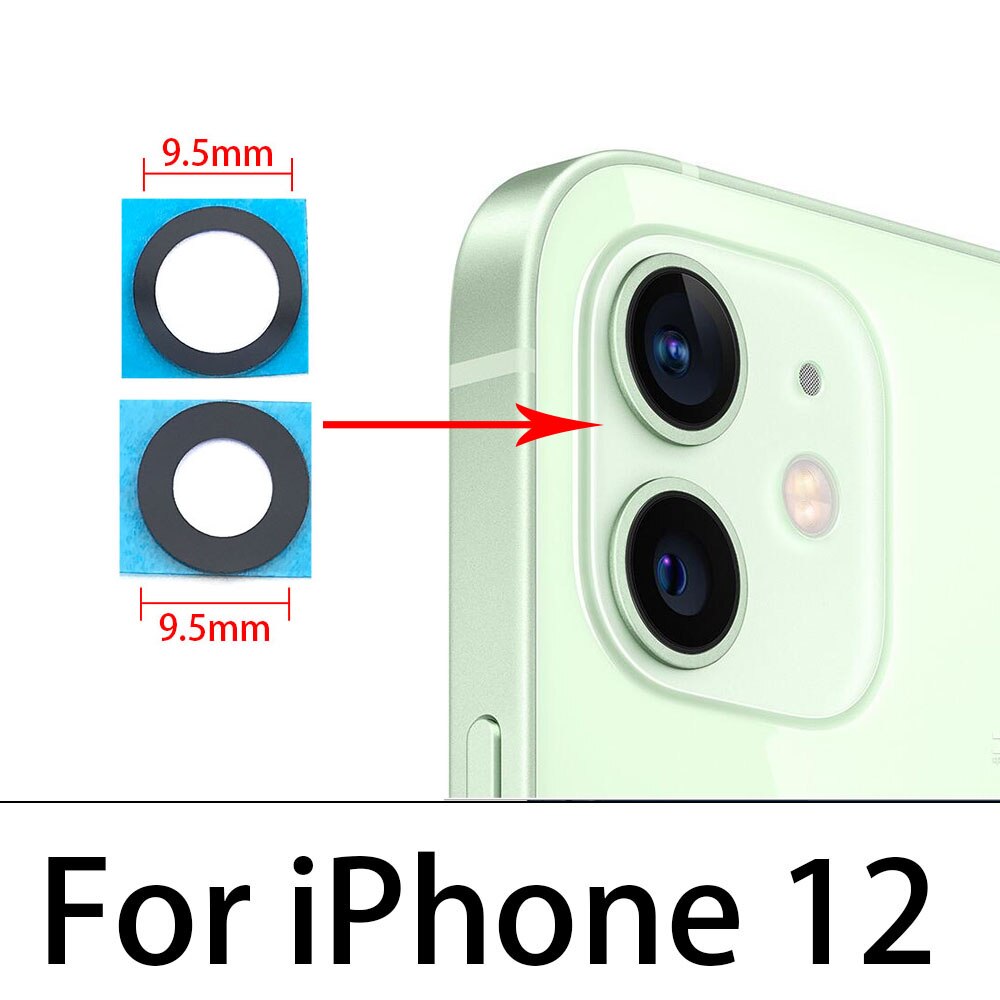 Voor Iphone 13 Back Rear Camera Glas Lens Vervanging Met Lijm Lijm En Reparatie Tool Voor Iphone 11 12 13 pro Max Glas Lens