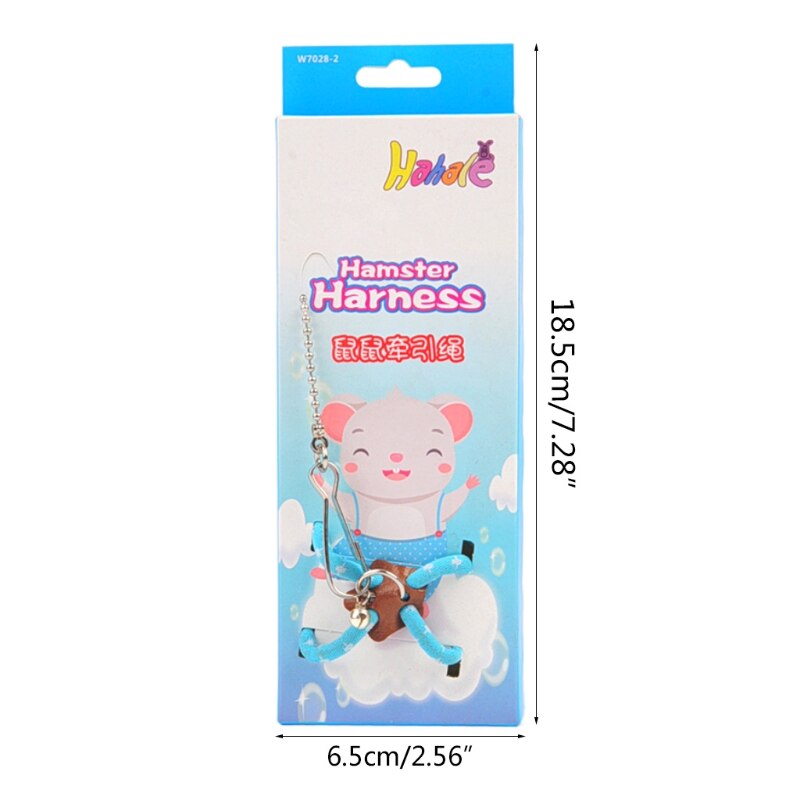 Adjustable Soft Harness Leash Bird Parrot Mouse Hamster Ferrets Rat Small Pet Pig Traction Rope Lead Strap